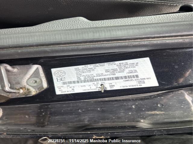 2013 Ford Escape Titanium VIN: 1FMCU9J92DUD73182 Lot: 20228751