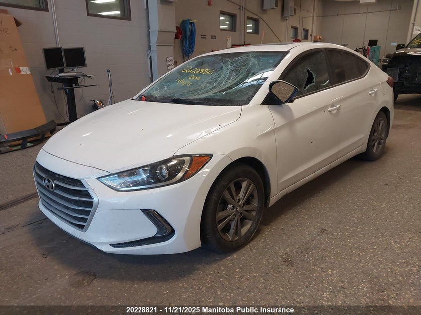 KMHD84LF9JU453847 2018 HYUNDAI ELANTRA photo no. 2