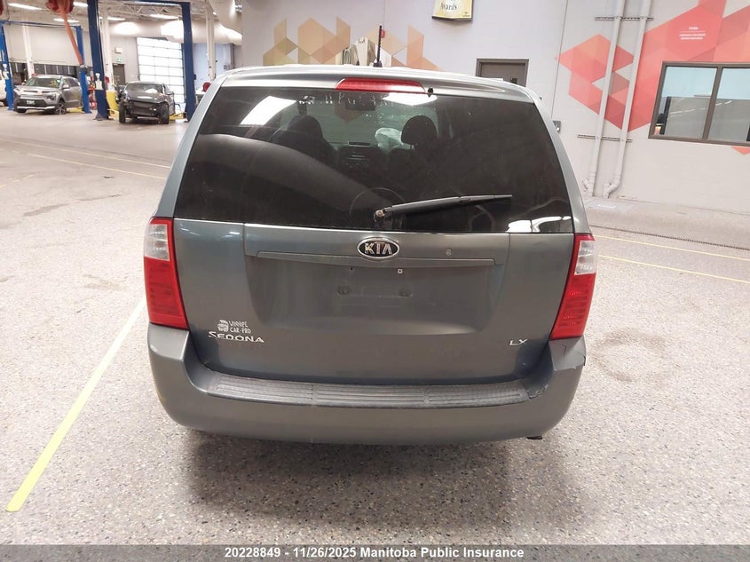 2009 Kia Sedona Lx VIN: KNDMB233996292142 Lot: 20228849
