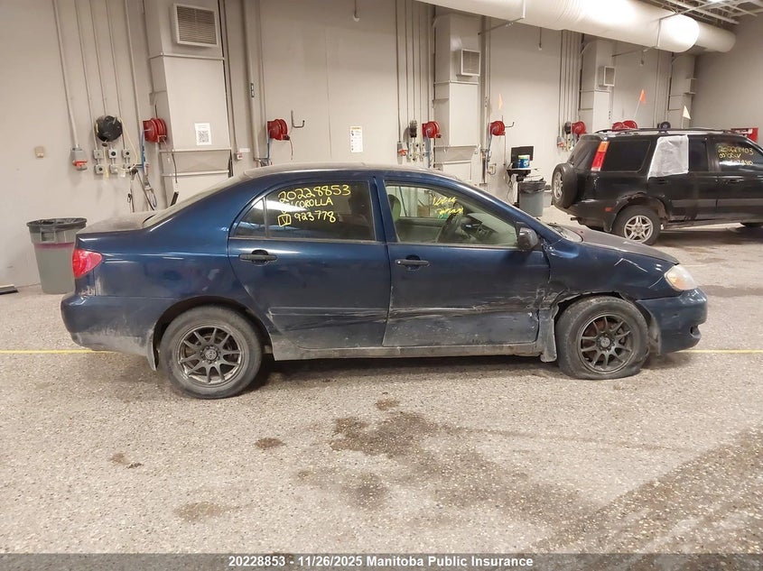 2008 Toyota Corolla Le VIN: 2T1BR32E78C923778 Lot: 20228853