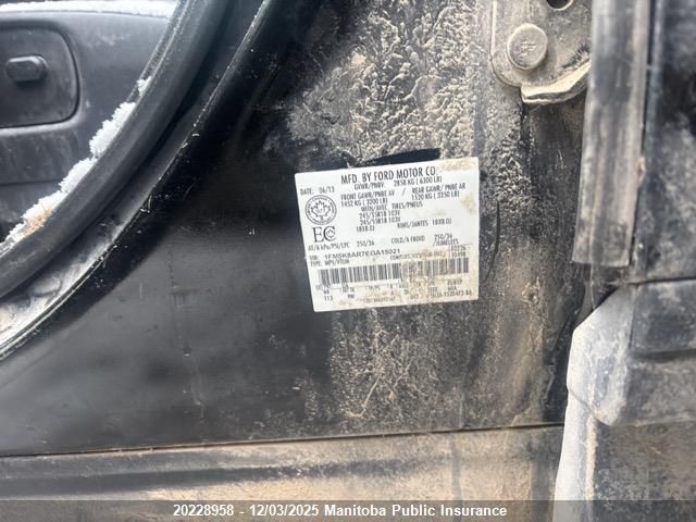 2014 Ford Explorer Police VIN: 1FM5K8AR7EGA15021 Lot: 20228958