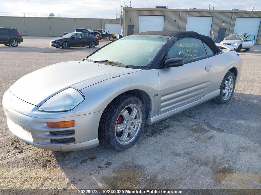 4A3AE85H31E087400 2001 MITSUBISHI ECLIPSE photo no. 2