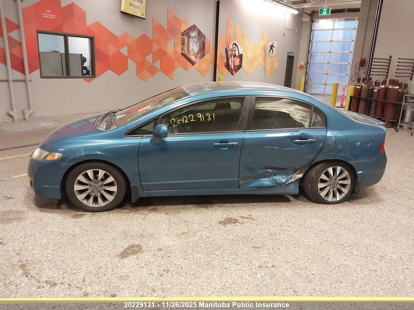 2010 Honda Civic Ex-L VIN: 2HGFA1F00AH020428 Lot: 20229131