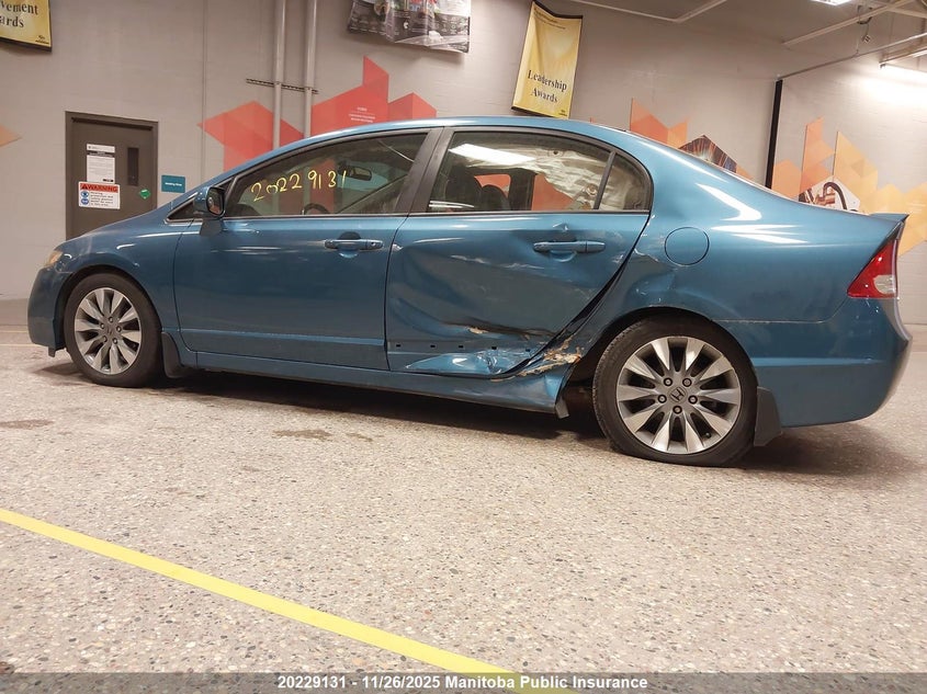 2010 Honda Civic Ex-L VIN: 2HGFA1F00AH020428 Lot: 20229131