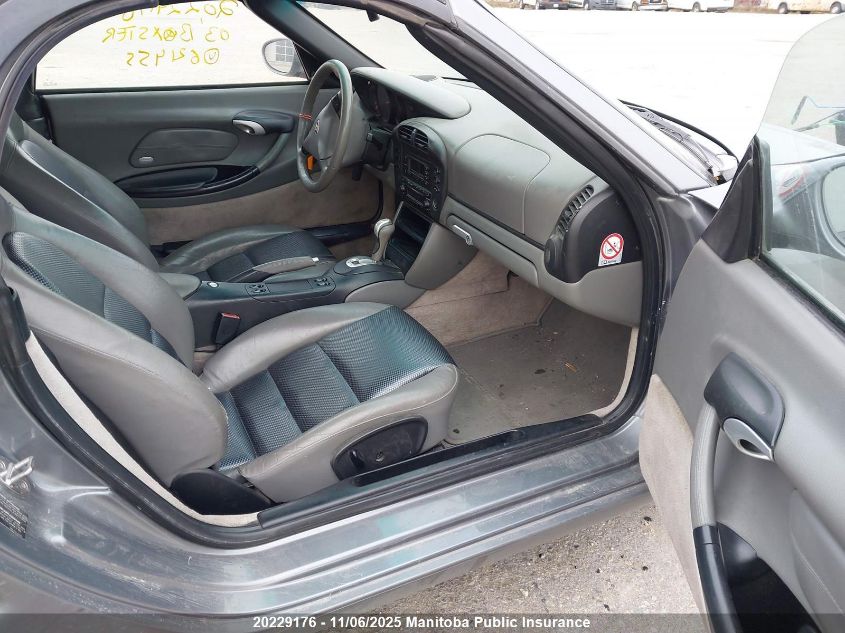WP0CA29853U621455 2003 PORSCHE BOXSTER photo no. 5
