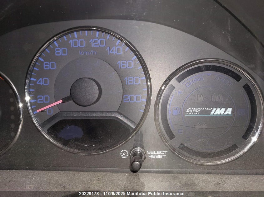 2003 Honda Civic Hybrid VIN: JHMES96523S800278 Lot: 20229178