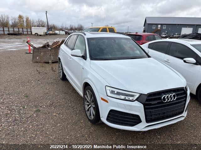 WA1GCCFS1HR012983 2017 Audi Q3 2.0T Technik auction photo 1