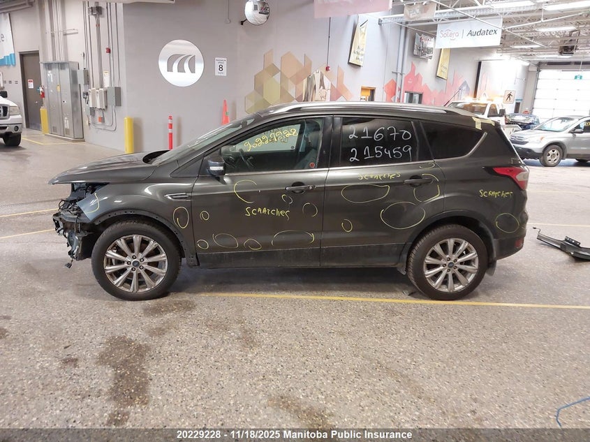 2017 Ford Escape Titanium VIN: 1FMCU9J98HUD22212 Lot: 20229228