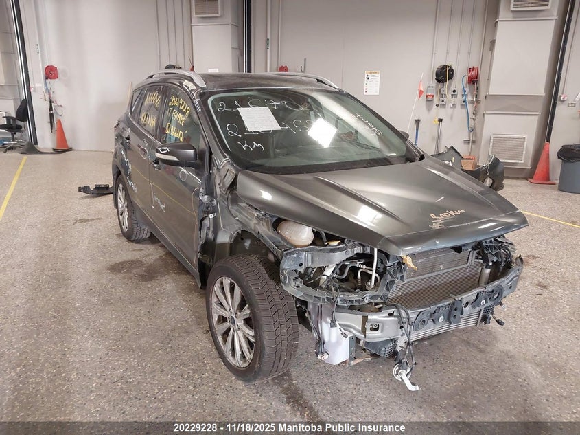 2017 Ford Escape Titanium VIN: 1FMCU9J98HUD22212 Lot: 20229228