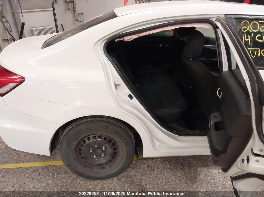 2014 Honda Civic Ex VIN: 2HGFB2F53EH011386 Lot: 20229258