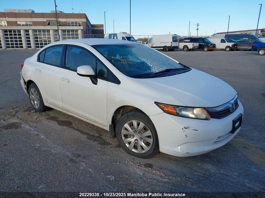 2HGFB2F4XCH105687 2012 Honda Civic Lx auction photo 1
