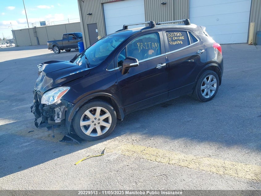KL4CJHSB4FB160588 2015 BUICK ENCORE photo no. 2