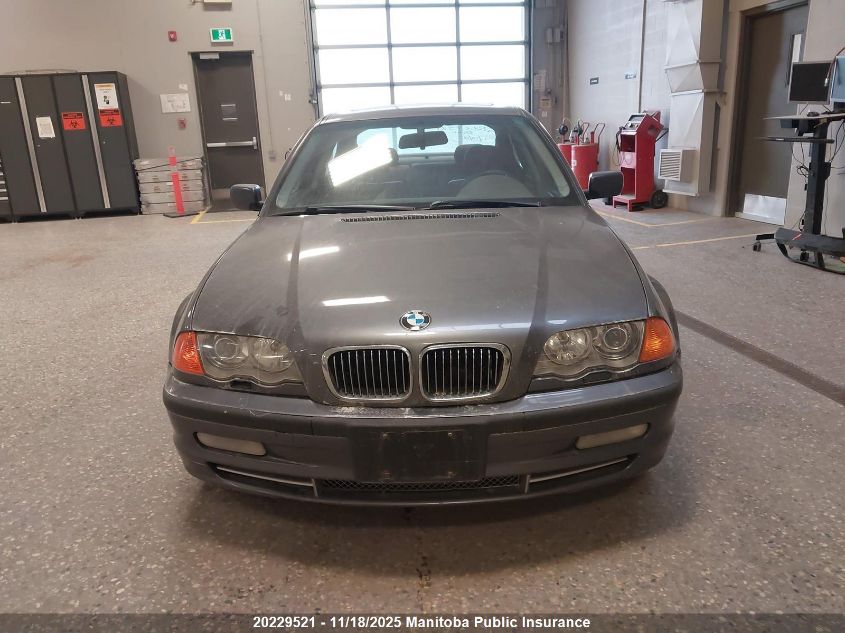 2001 BMW 330I VIN: WBAAV53471FJ71387 Lot: 20229521