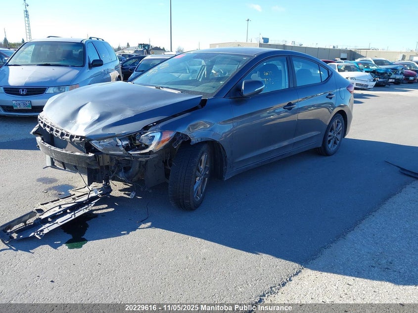 KMHD84LFXJU700289 2018 HYUNDAI ELANTRA photo no. 2