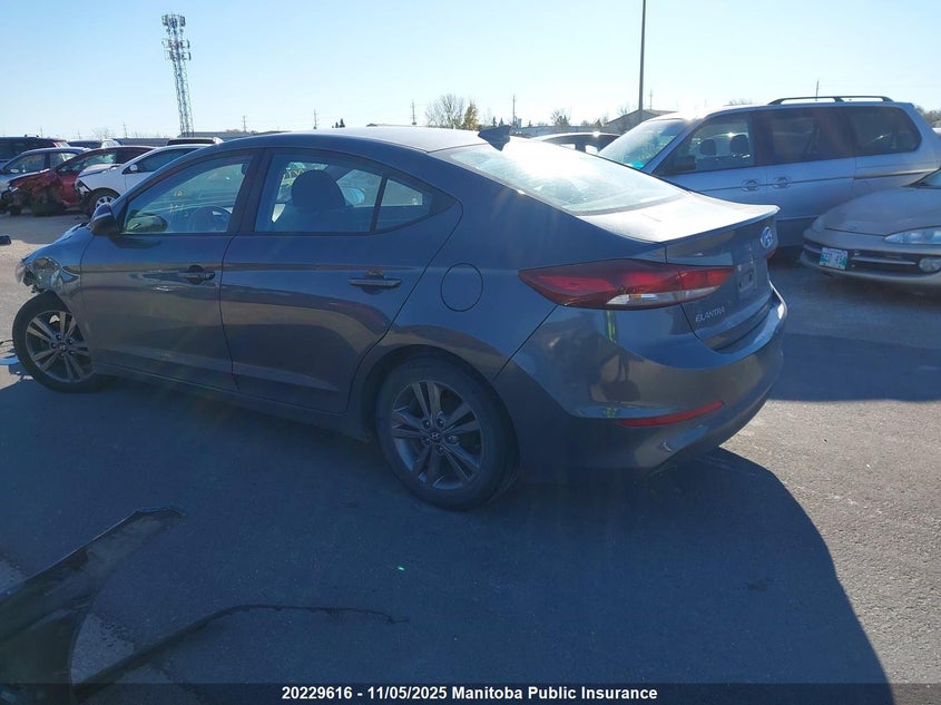 KMHD84LFXJU700289 2018 HYUNDAI ELANTRA photo no. 3
