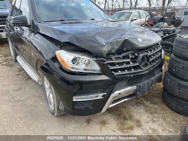 2012 Mercedes Benz Ml350 Bluetec VIN: 4JGDA2EB6CA023698 Lot: 20229620