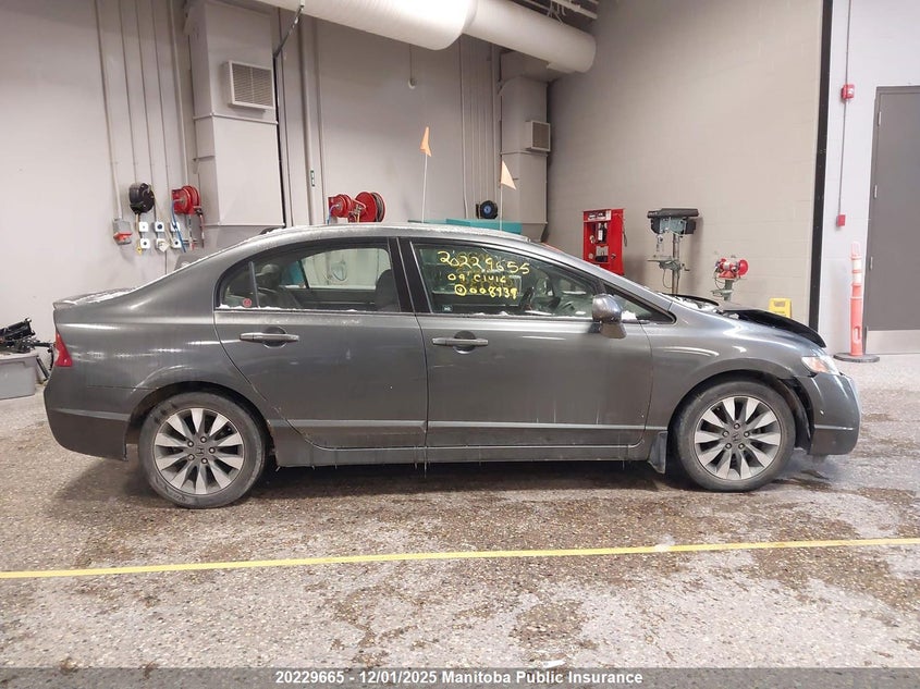 2009 Honda Civic Ex-L VIN: 2HGFA16049H008939 Lot: 20229665