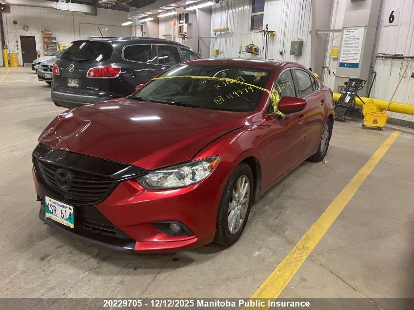 2014 Mazda 6 Mazda Gs VIN: JM1GJ1V69E1119374 Lot: 20229705