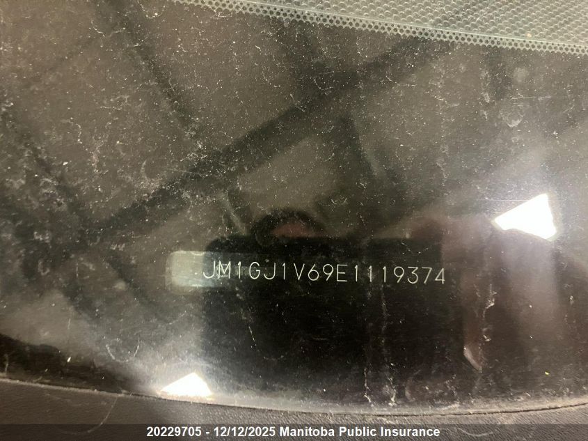 2014 Mazda 6 Mazda Gs VIN: JM1GJ1V69E1119374 Lot: 20229705