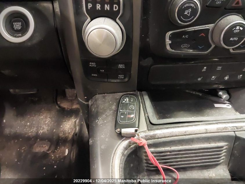 2018 Dodge Ram 1500 Sport Crew Cab VIN: 1C6RR7MT8JS331707 Lot: 20229904