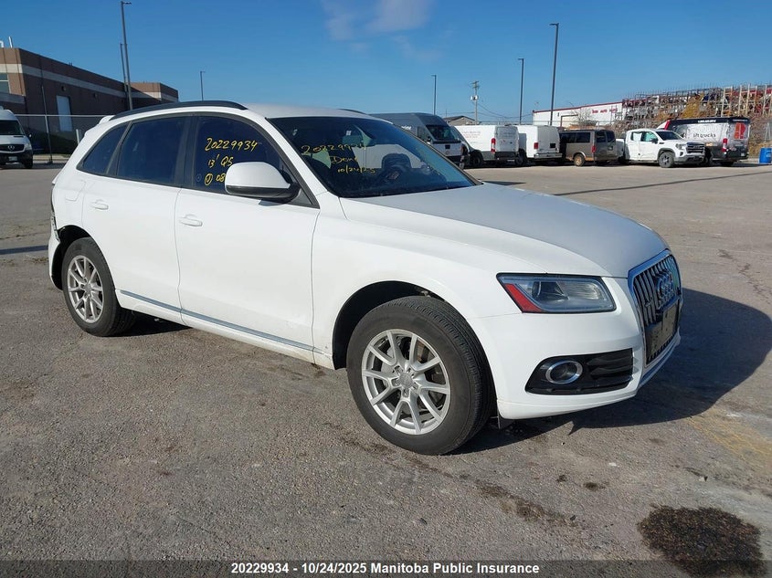 2013 Audi Q5 white other flexible WA1CFCFP6DA081100 photo #1