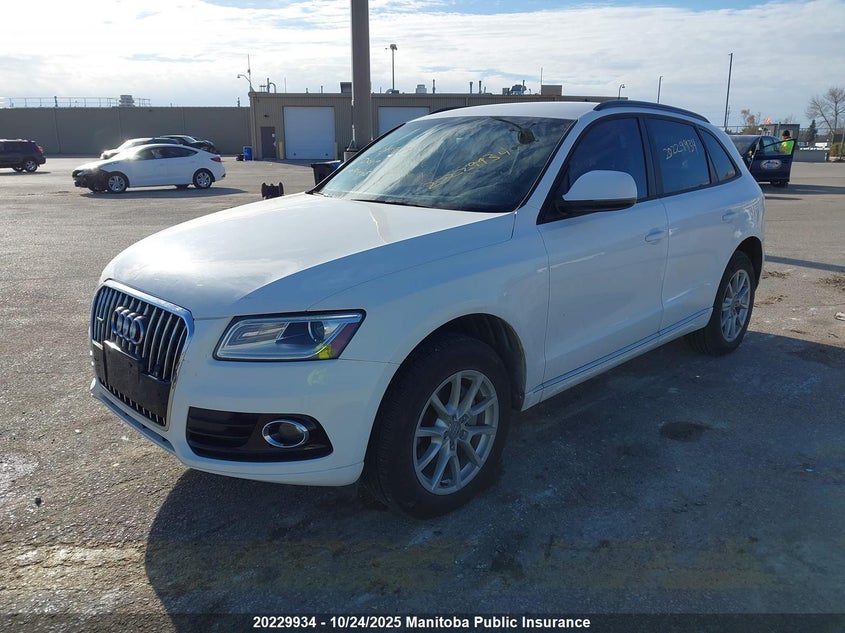 2013 Audi Q5 white other flexible WA1CFCFP6DA081100 photo #3