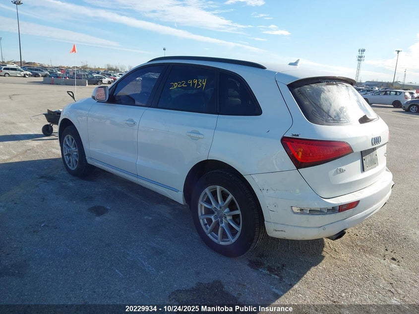2013 Audi Q5 white other flexible WA1CFCFP6DA081100 photo #4