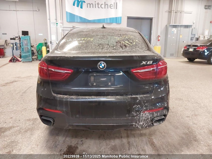 2017 BMW X6 35I VIN: 5UXKU2C36H0X47790 Lot: 20229939