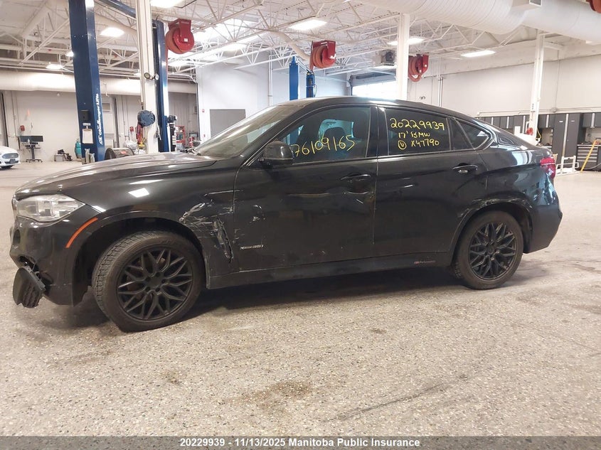 2017 BMW X6 35I VIN: 5UXKU2C36H0X47790 Lot: 20229939