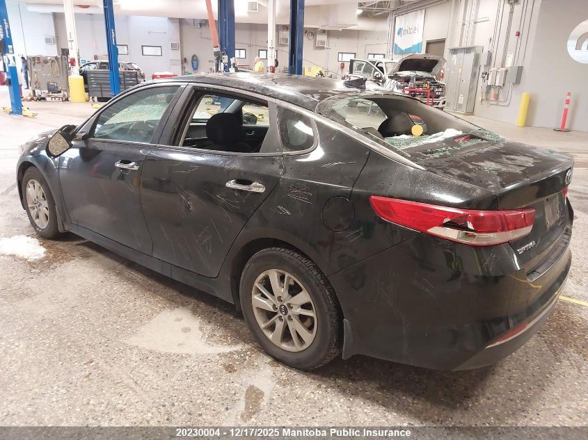 2018 Kia Optima Lx VIN: 5XXGT4L34JG250490 Lot: 20230004
