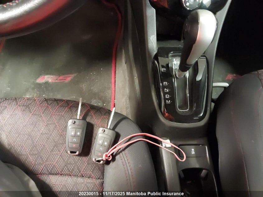 2018 Chevrolet Sonic Lt VIN: 1G1JD6SH3J4109621 Lot: 20230015