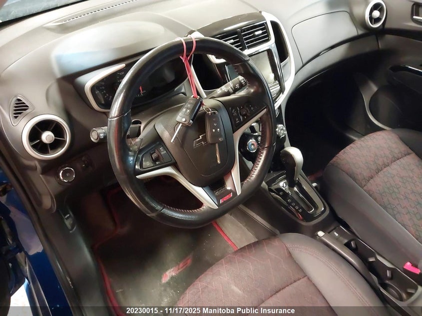 2018 Chevrolet Sonic Lt VIN: 1G1JD6SH3J4109621 Lot: 20230015