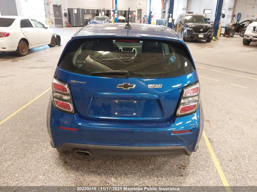 2018 Chevrolet Sonic Lt VIN: 1G1JD6SH3J4109621 Lot: 20230015