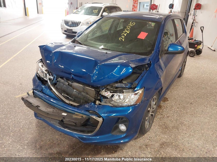 2018 Chevrolet Sonic Lt VIN: 1G1JD6SH3J4109621 Lot: 20230015