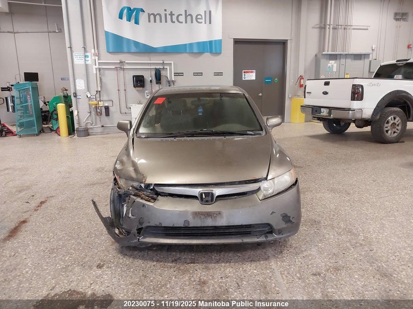 2008 Honda Civic Lx VIN: 2HGFA165X8H122647 Lot: 20230075