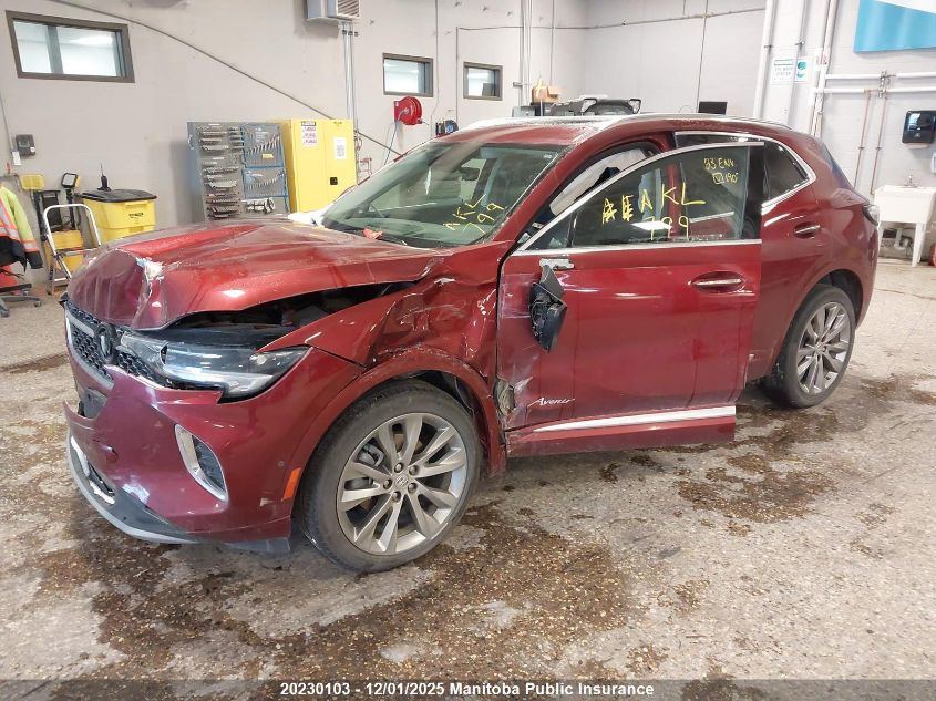 2023 Buick Envision Avenir Turbo VIN: LRBFZSR43PD190203 Lot: 20230103