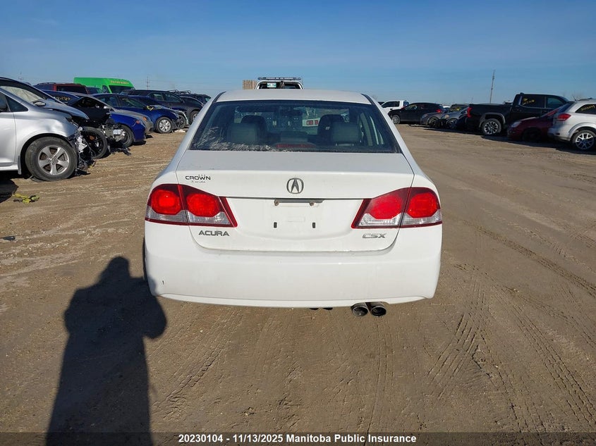 2009 Acura Csx VIN: 2HHFD56549H202067 Lot: 20230104