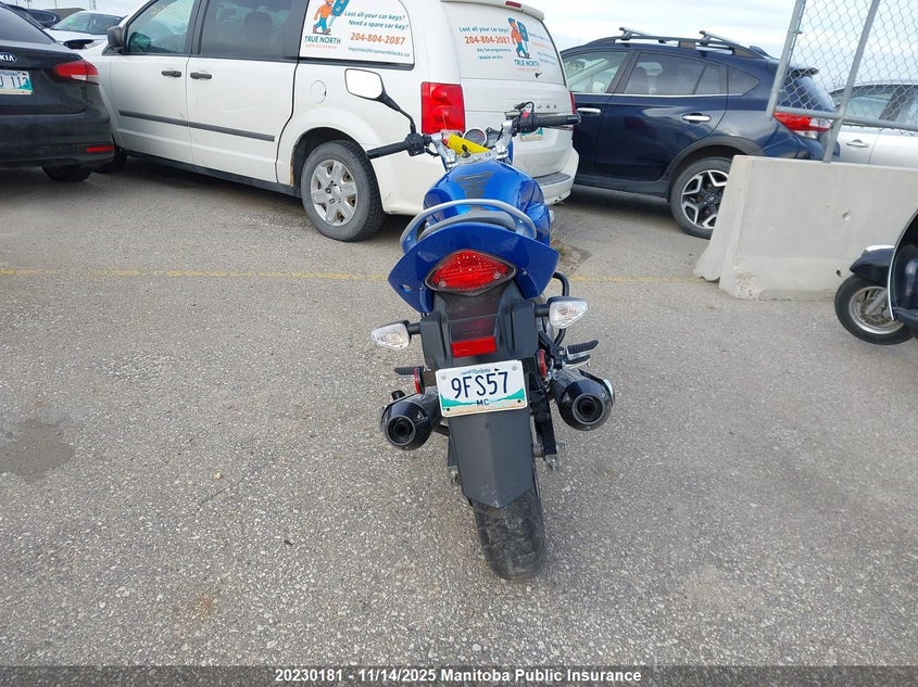 2015 Suzuki Gw250 F VIN: LC6GJ55F9F1100120 Lot: 20230181