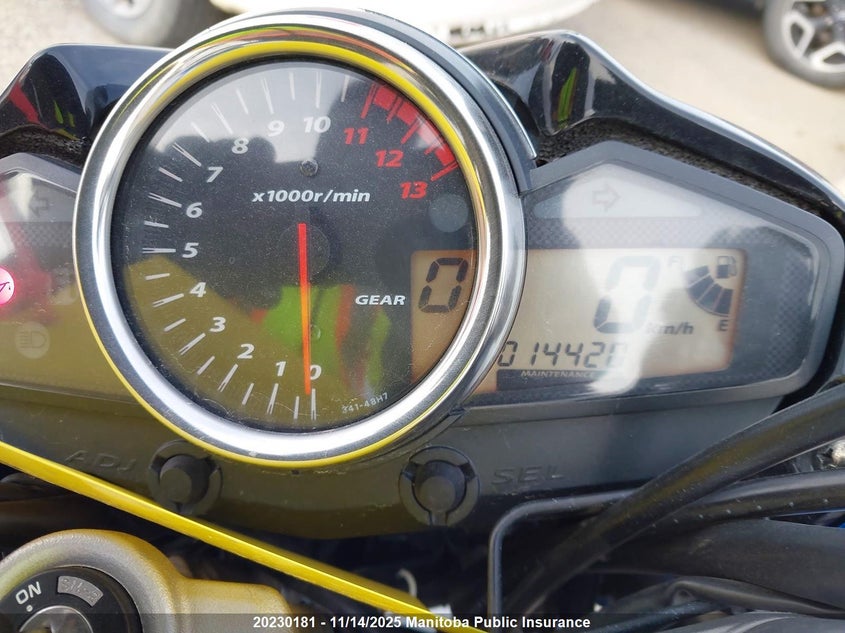 2015 Suzuki Gw250 F VIN: LC6GJ55F9F1100120 Lot: 20230181