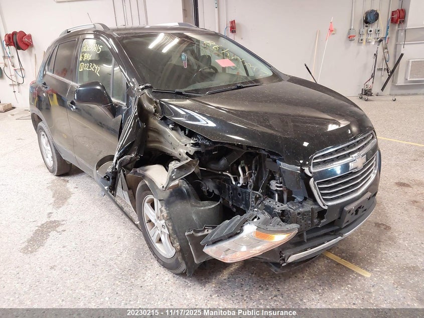 2016 Chevrolet Trax Lt VIN: 3GNCJPSB0GL223242 Lot: 20230215