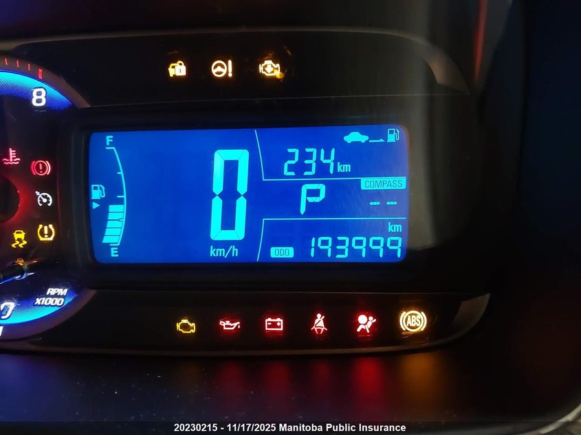 2016 Chevrolet Trax Lt VIN: 3GNCJPSB0GL223242 Lot: 20230215