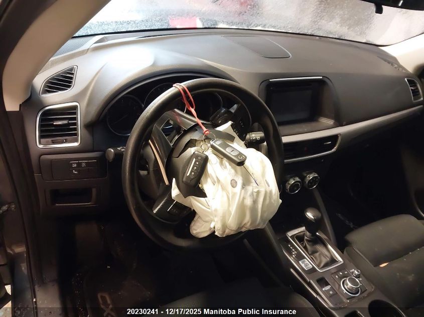 2016 Mazda Cx-5 Gs VIN: JM3KE4CY9G0899901 Lot: 20230241