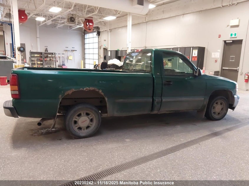 1999 GMC Sierra 1500 Pickup VIN: 1GTEC14W3XE550694 Lot: 20230242