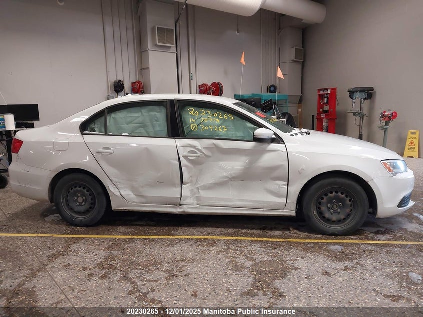 2014 Volkswagen Jetta 2.0 VIN: 3VW2K7AJXEM309267 Lot: 20230265