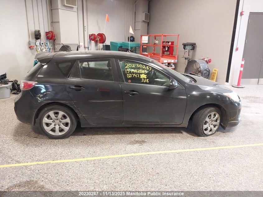 2013 Mazda 3 Mazda Sport Gx VIN: JM1BL1KF6D1742328 Lot: 20230287