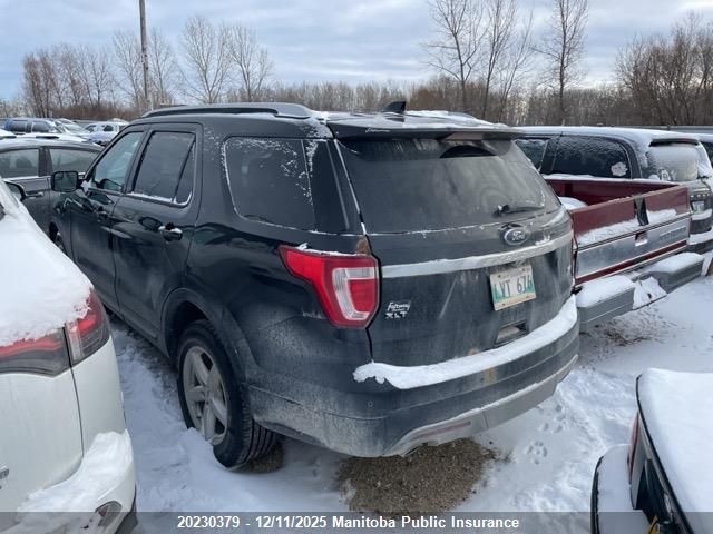2016 Ford Explorer Xlt VIN: 1FM5K8D87GGA08835 Lot: 20230379