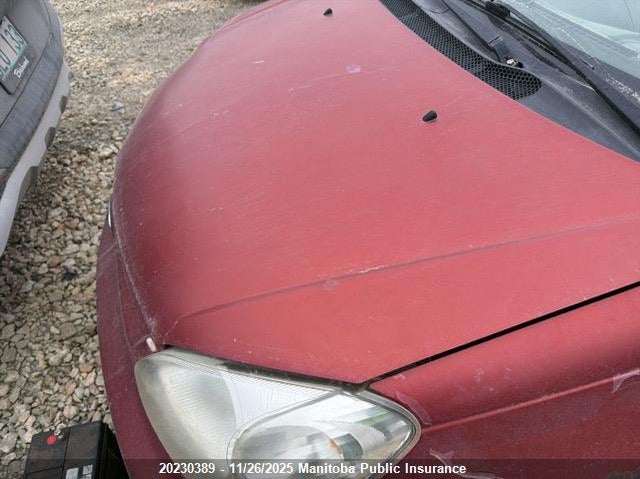 2003 Toyota Echo VIN: JTDBT123X35052546 Lot: 20230389