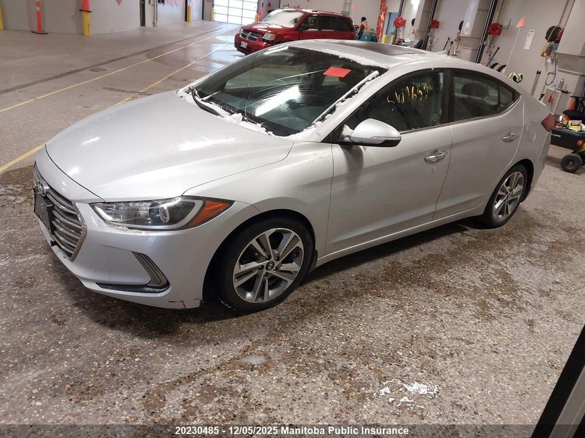 KMHD84LF6HU172180 2017 HYUNDAI ELANTRA photo no. 2