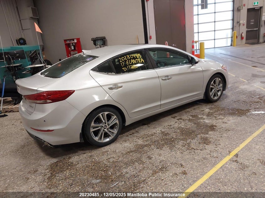 KMHD84LF6HU172180 2017 HYUNDAI ELANTRA photo no. 4