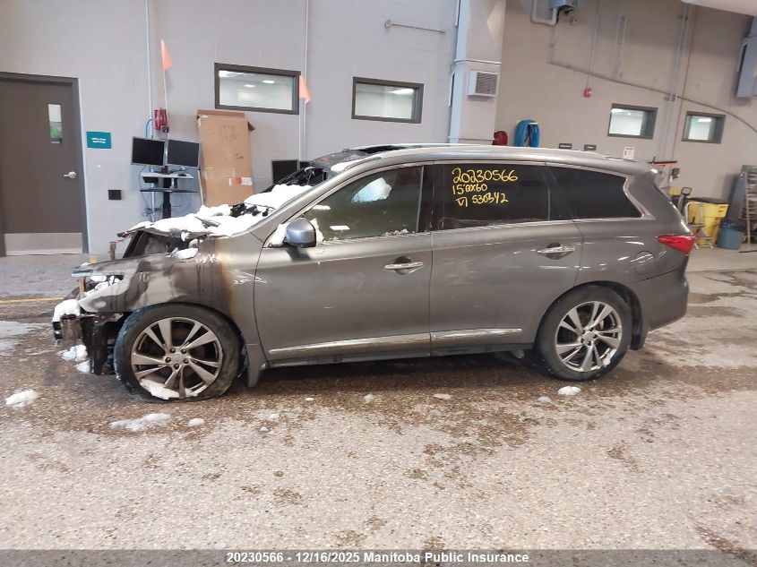 2015 Infiniti Qx60 VIN: 5N1AL0MM8FC530342 Lot: 20230566